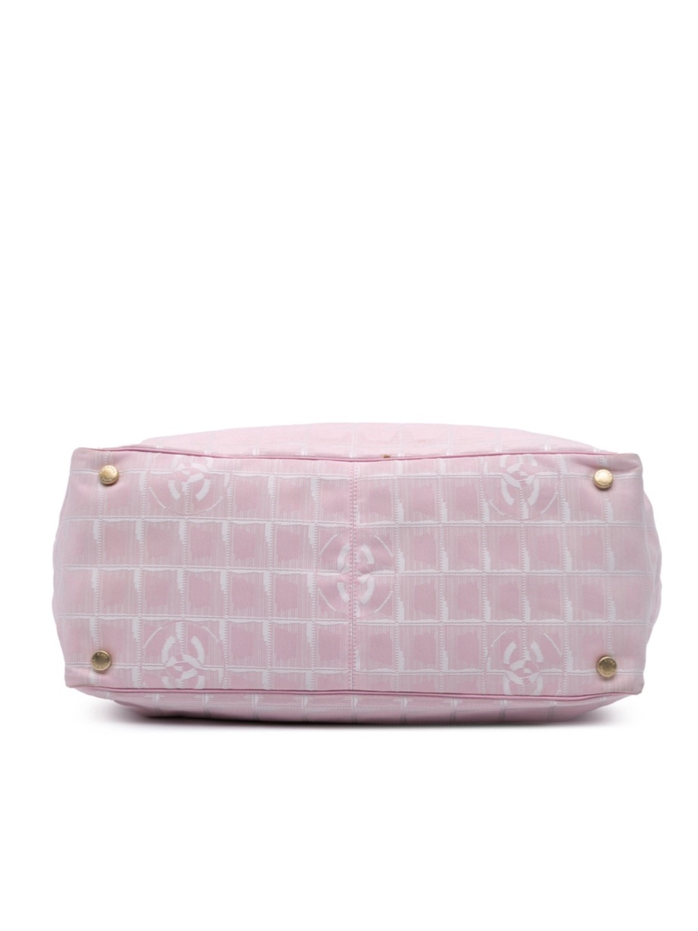 CHANEL CC logo Pink Tote - Picture 6 of 14